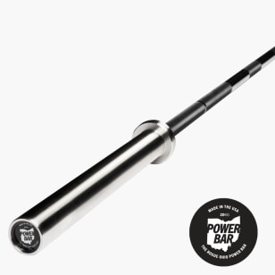 ウエイトトレーニング Gymway Powerlifting Competition Bar 20kg Rogue 20KG Ohio Power Bar - Stainless Steel | Rogue Fitness